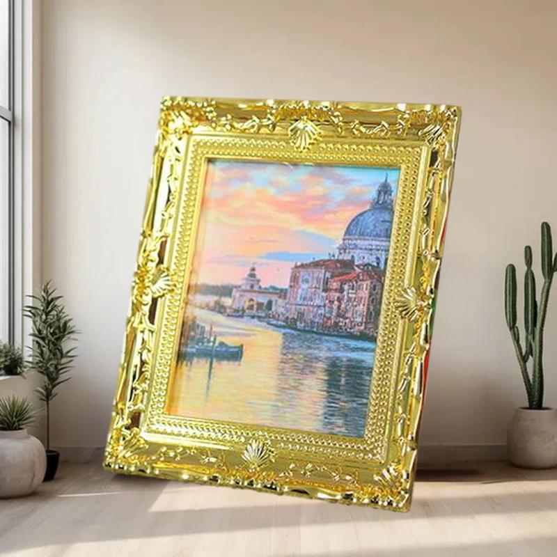 1Pcs Miniature Doll House Wall - огляд і ціна Resin Art For Photo Frame