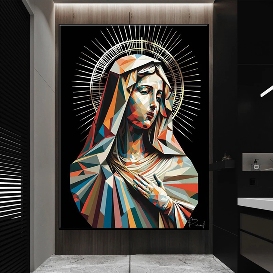 5D DIY Diamond Embroidery Pict - огляд і ціна Resin Art Mary