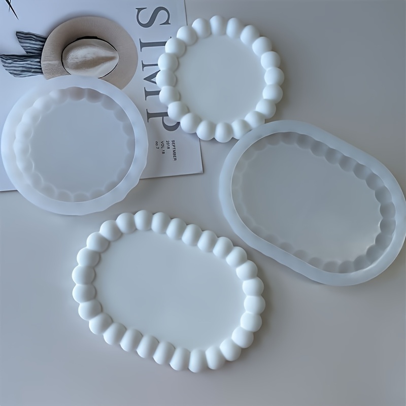 Resin silicone molds, oval bub - огляд і ціна Resin Art Tray