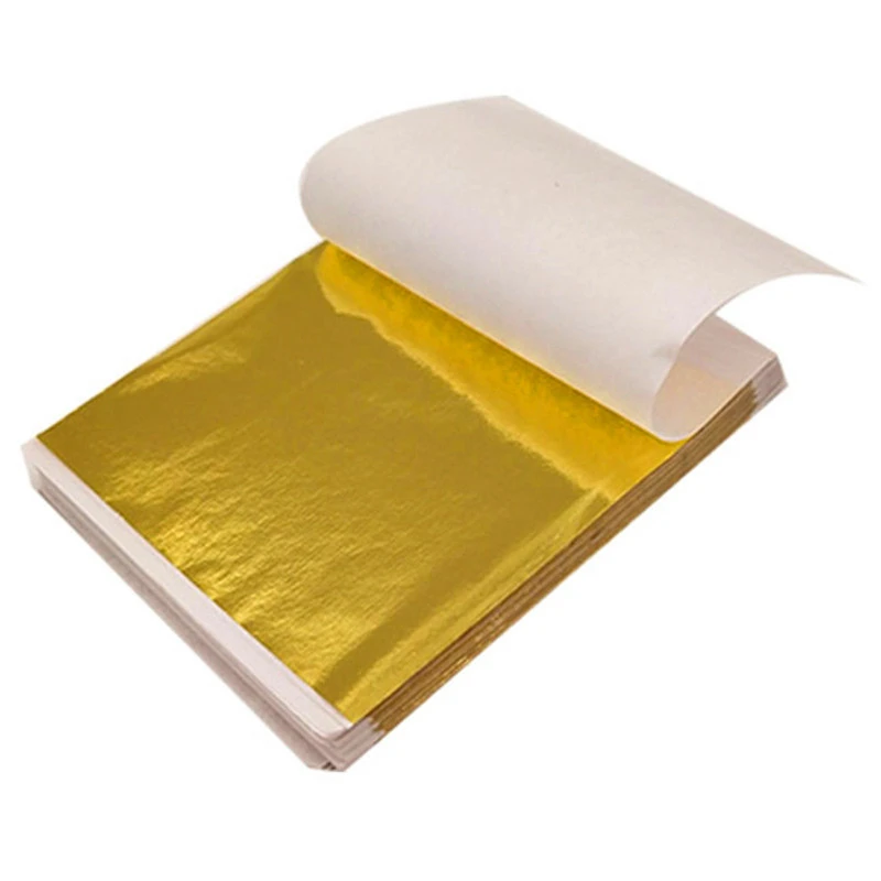 100Pcs 9Cm Individually Packag - огляд і ціна Gold Leaf Foil