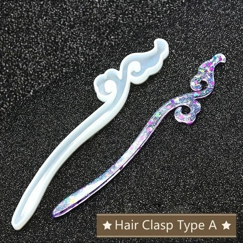 New Transparent Hairpin Silico - огляд і ціна Resin Art Guide