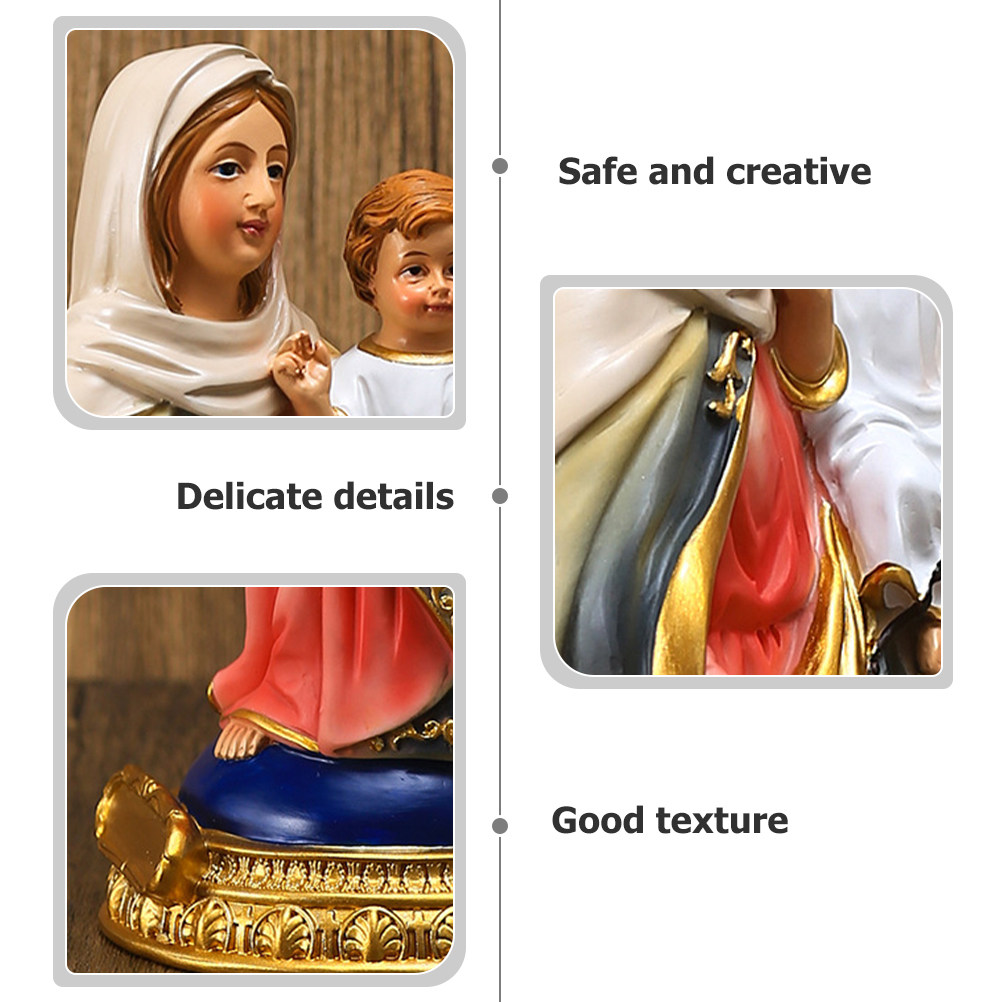 Virgin Mary Resin Religious Or - огляд і ціна Resin Art Mary