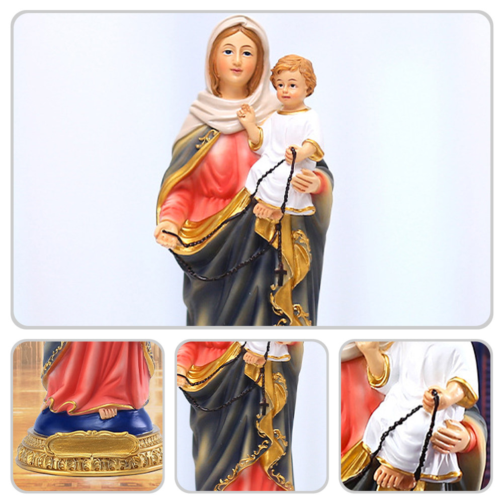 Virgin Mary Resin Religious Or - огляд і ціна Resin Art Mary