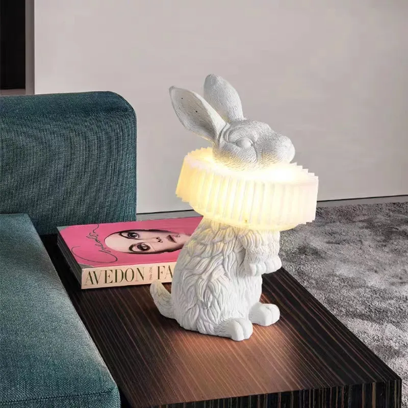 Modern Adorable Rabbit Table L - огляд і ціна Resin Art On Floor