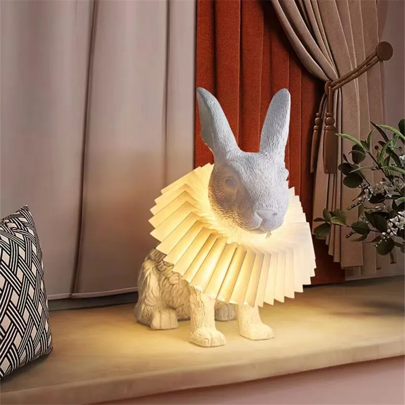 Modern Adorable Rabbit Table L - огляд і ціна Resin Art On Floor
