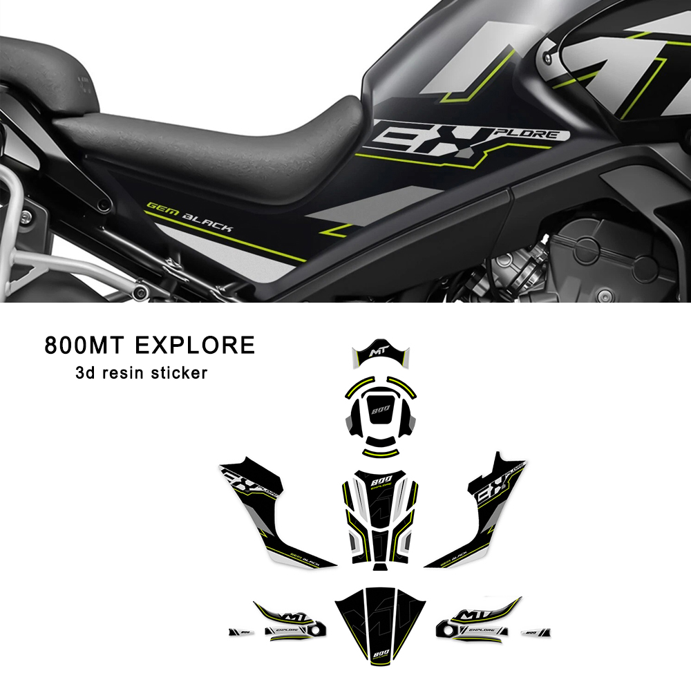 For 800MT Explore 800 MT 2023  - огляд і ціна Resin Art Sticker