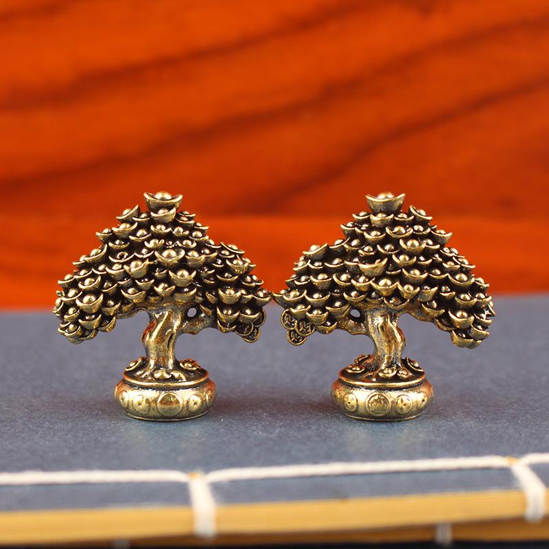 Vintage Brass Ingot Fortune Tr - огляд і ціна Resin Art Tree