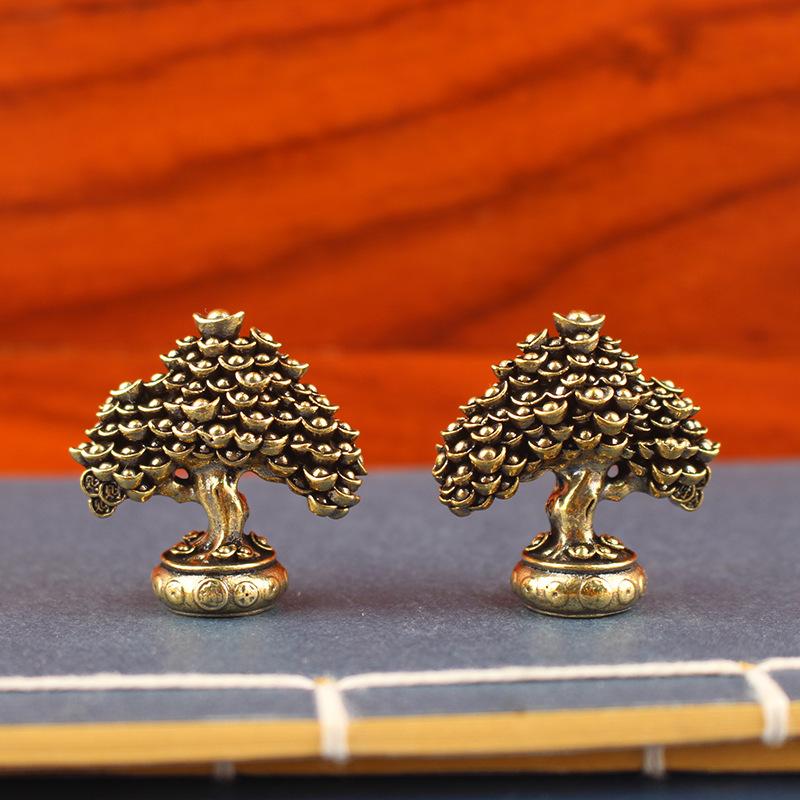 Vintage Brass Ingot Fortune Tr - огляд і ціна Resin Art Tree