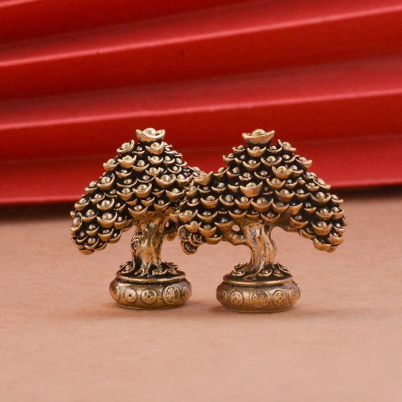 Vintage Brass Ingot Fortune Tr - огляд і ціна Resin Art Tree