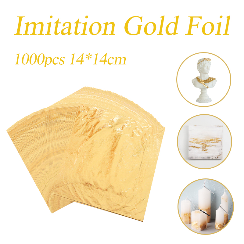 Imitation Gold Leaf Foil Sheet - огляд і ціна Gold Leaf Foil