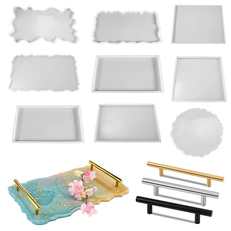 Tray Epoxy Resin Silicone Mold - огляд і ціна Resin Art Epoxy