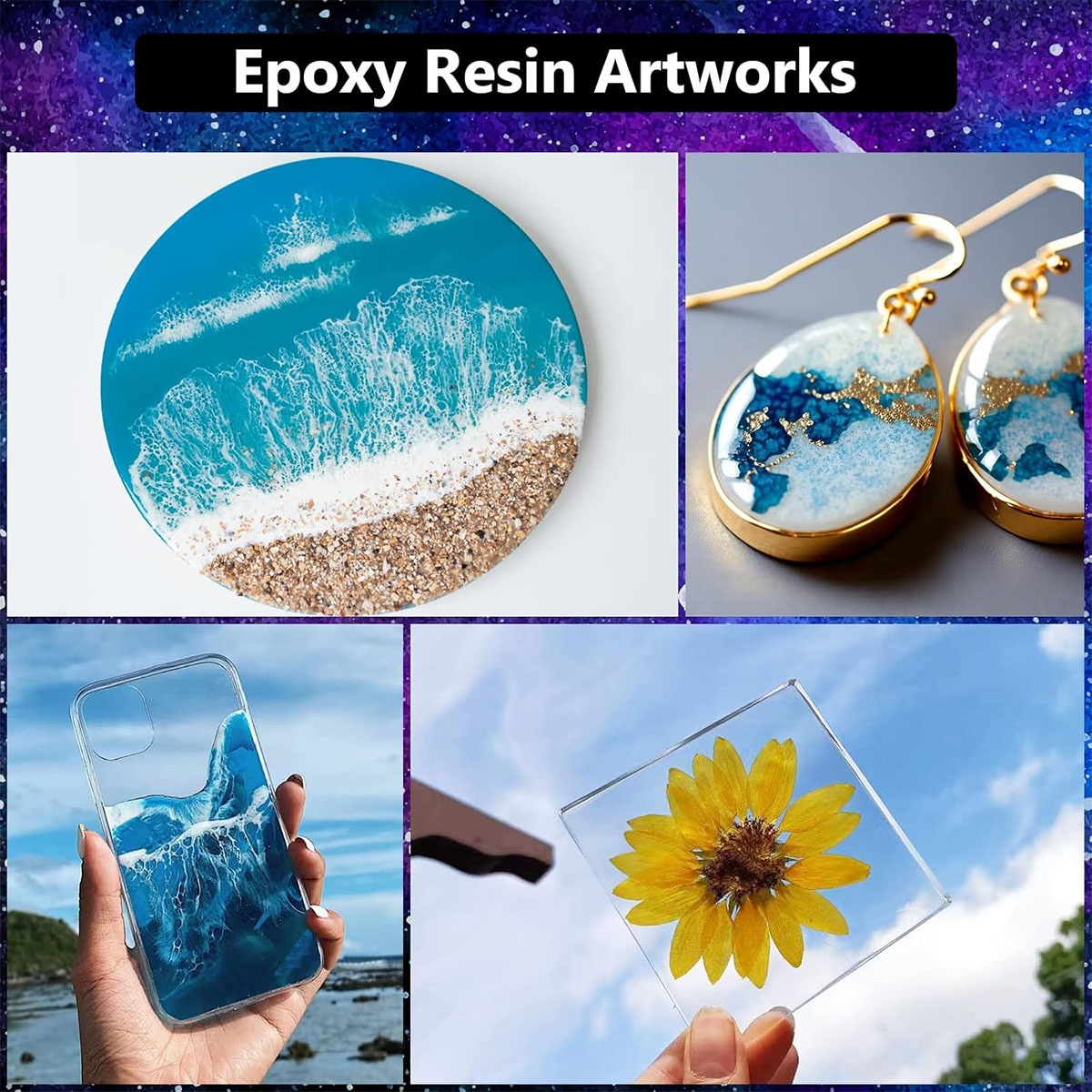 1000ml Crystal Clear Epoxy Res - огляд і ціна Resin Art Epoxy
