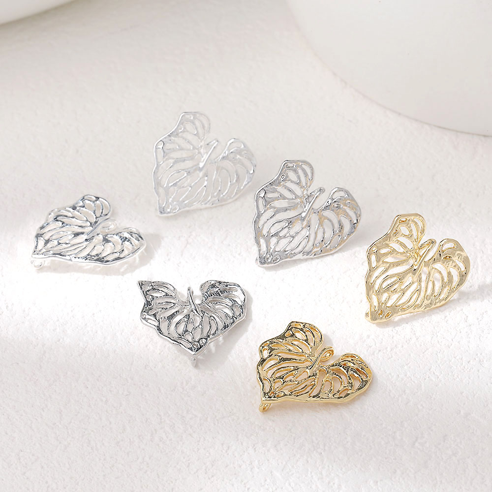 4PCS Dainty Hollowed Leaf Char - огляд і ціна Gold Leaf Foil
