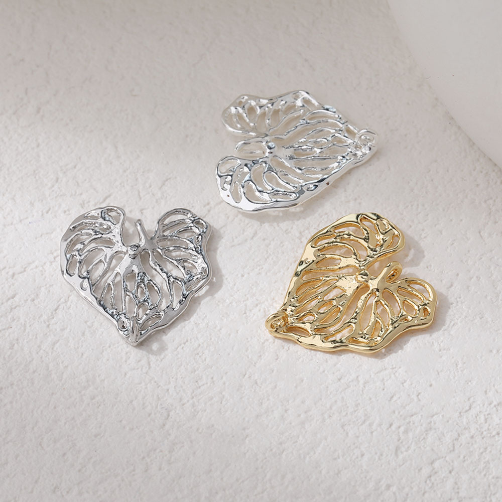 4PCS Dainty Hollowed Leaf Char - огляд і ціна Gold Leaf Foil