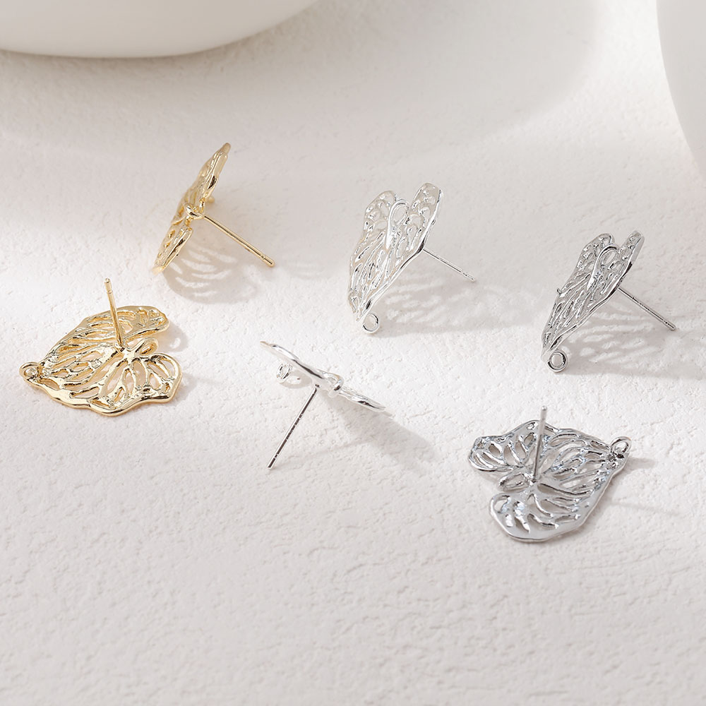 4PCS Dainty Hollowed Leaf Char - огляд і ціна Gold Leaf Foil