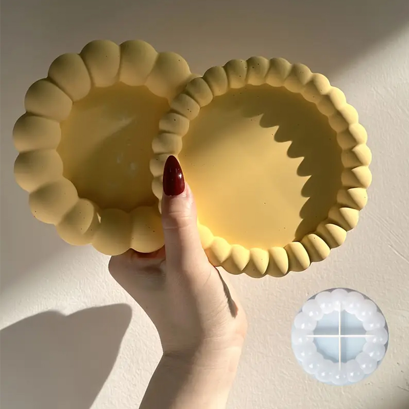 Diy Round Bubble Tray Coaster  - огляд і ціна Resin Art Tray