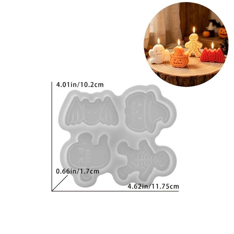 4-cavity silicone resin mold s - огляд і ціна Resin Art Guide