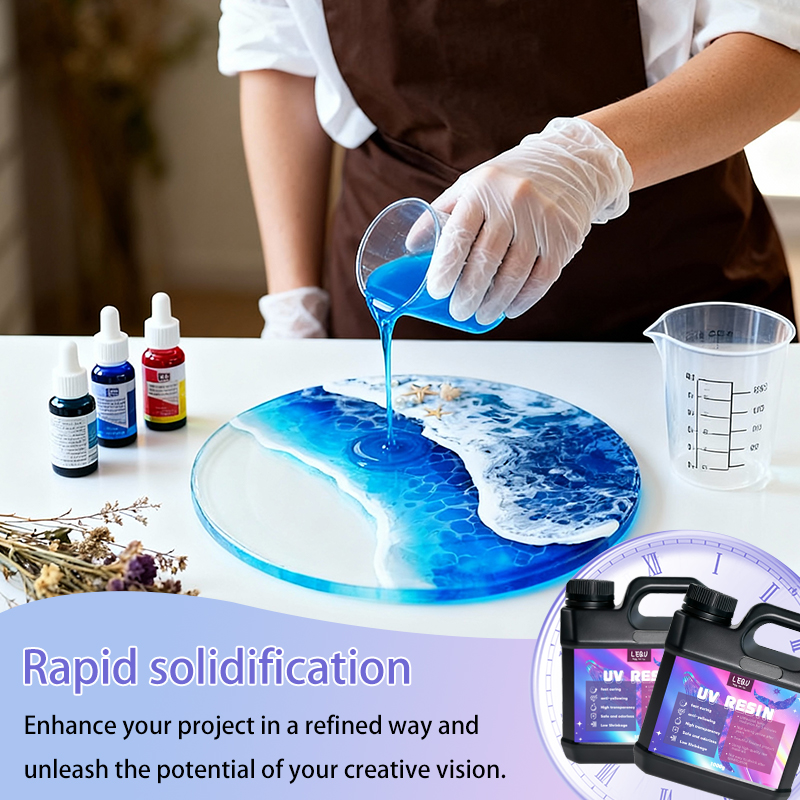 1000g UV Resin Crystal Clear H - огляд і ціна Resin Art Epoxy